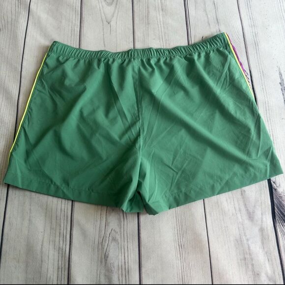 NWT!  THE NORTH FACE Circular Design Green/Purple Running Shorts Gym Hike Sz XXL - Picture 4 of 14